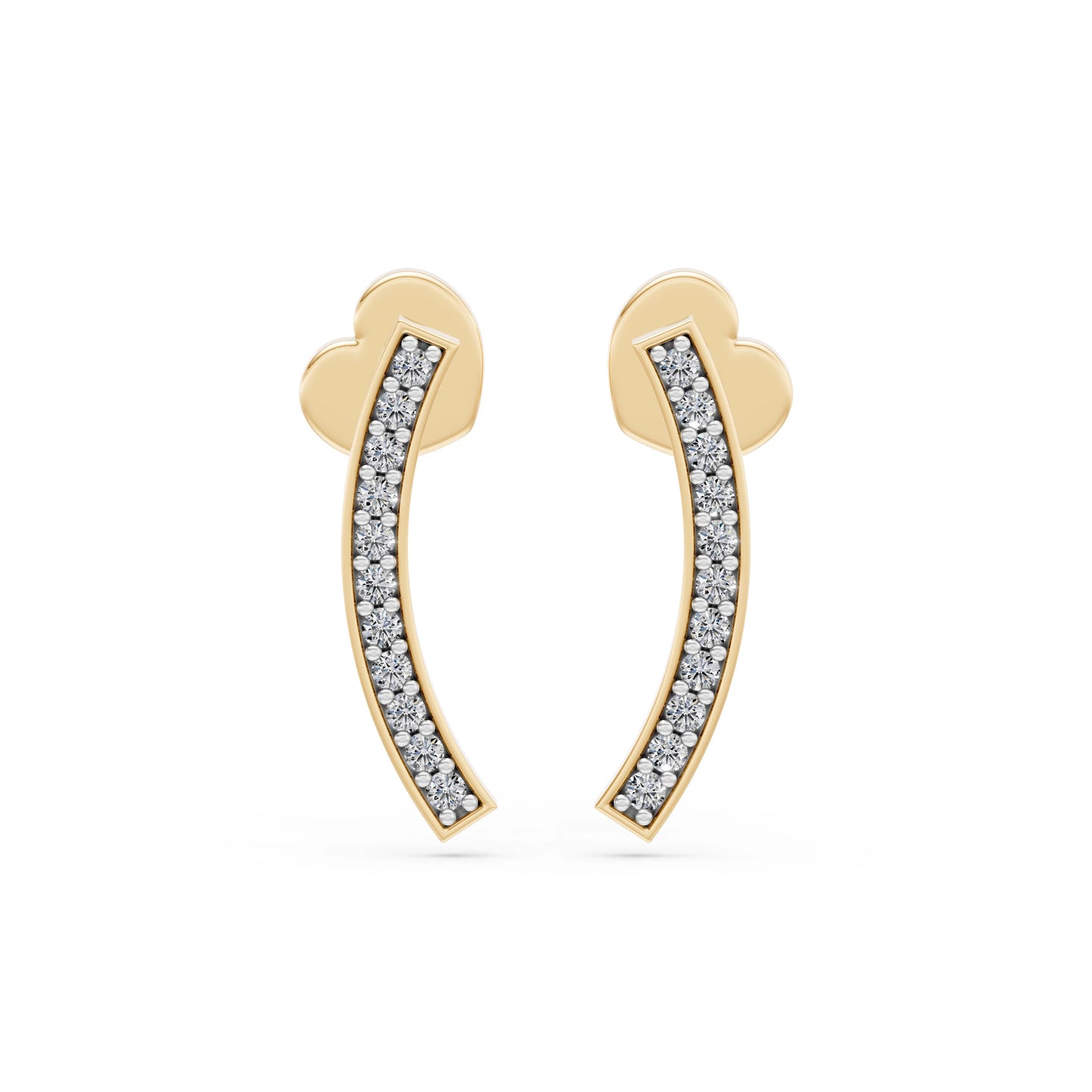 Minimalism Earring, 0.13 ct — 102-10065