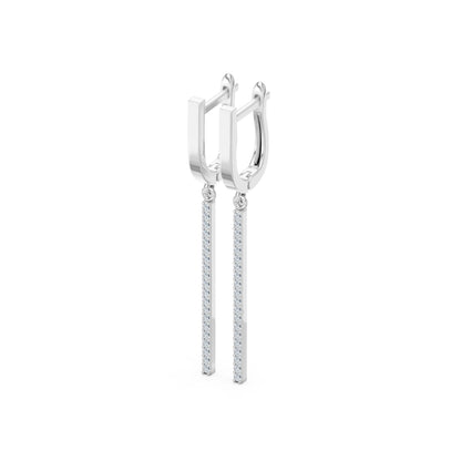 Minimalism Earring, 0.24 ct — 102-10129/1