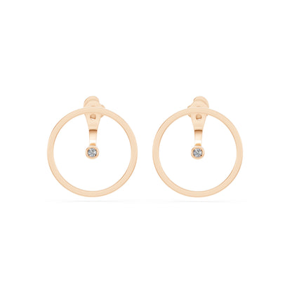 Minimalism Earring, 0.06 ct — 102-10077