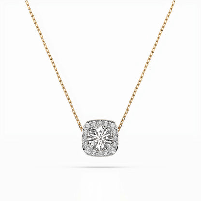 Solitaire Eternity Necklace (Round), 0.4 ct — 104-10057(4.7)