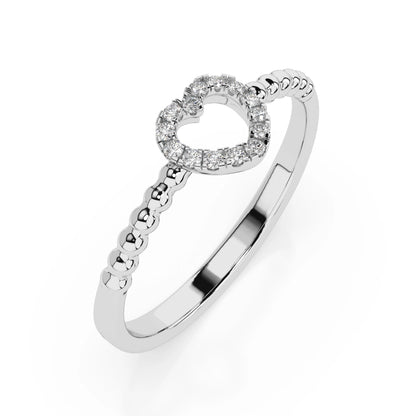 Minimalism Ring (Round), 0.07 ct — 101-10028