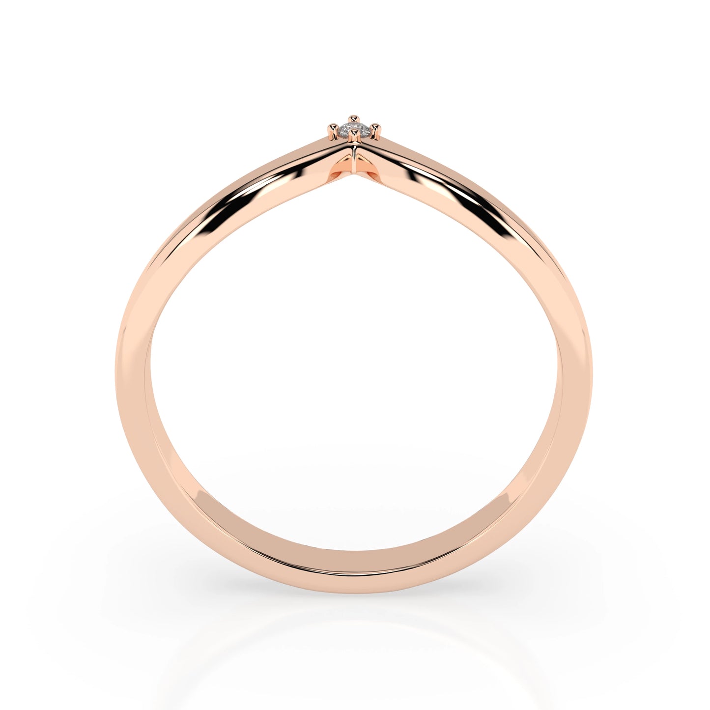 Minimalism Ring (Round), 0.01 ct — 101-10161/3
