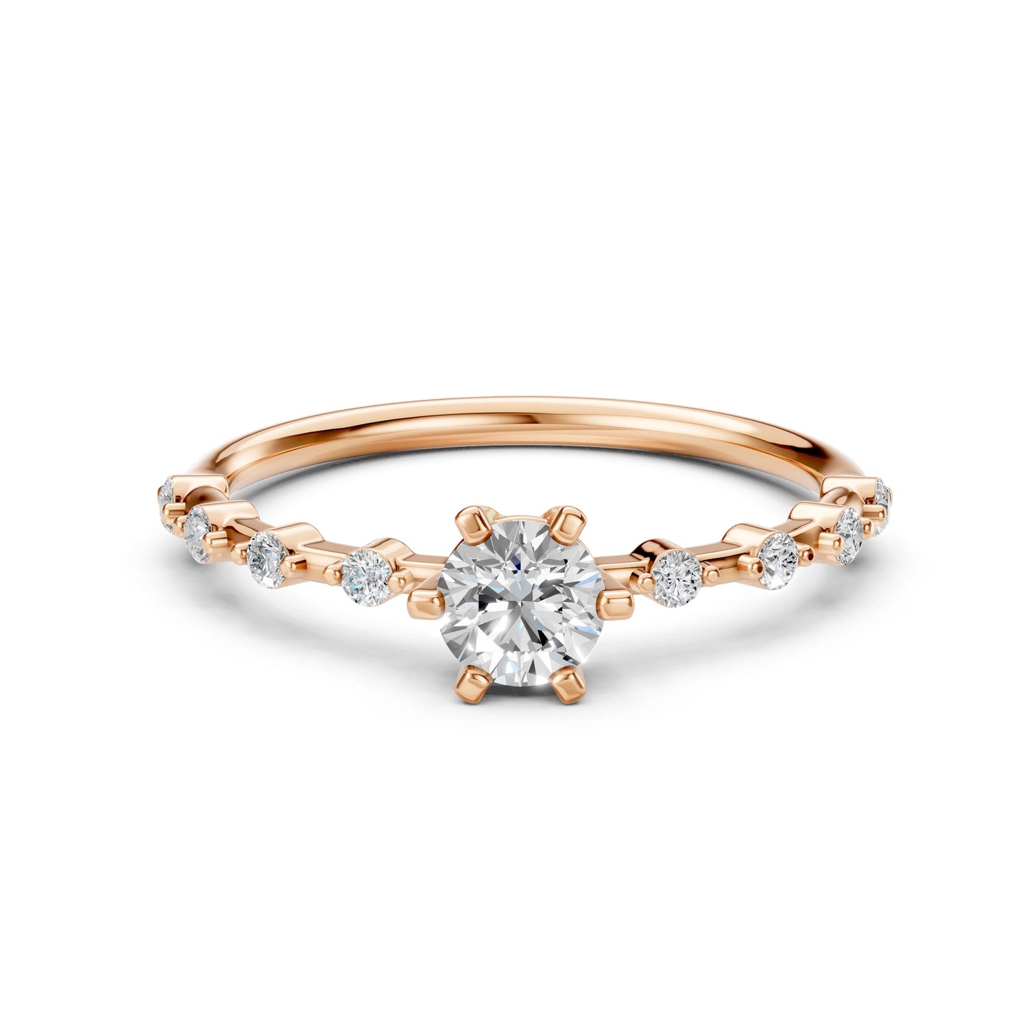 Solitaire Eternity Ring (Round), 0.5 ct — 101-10144(5.1)
