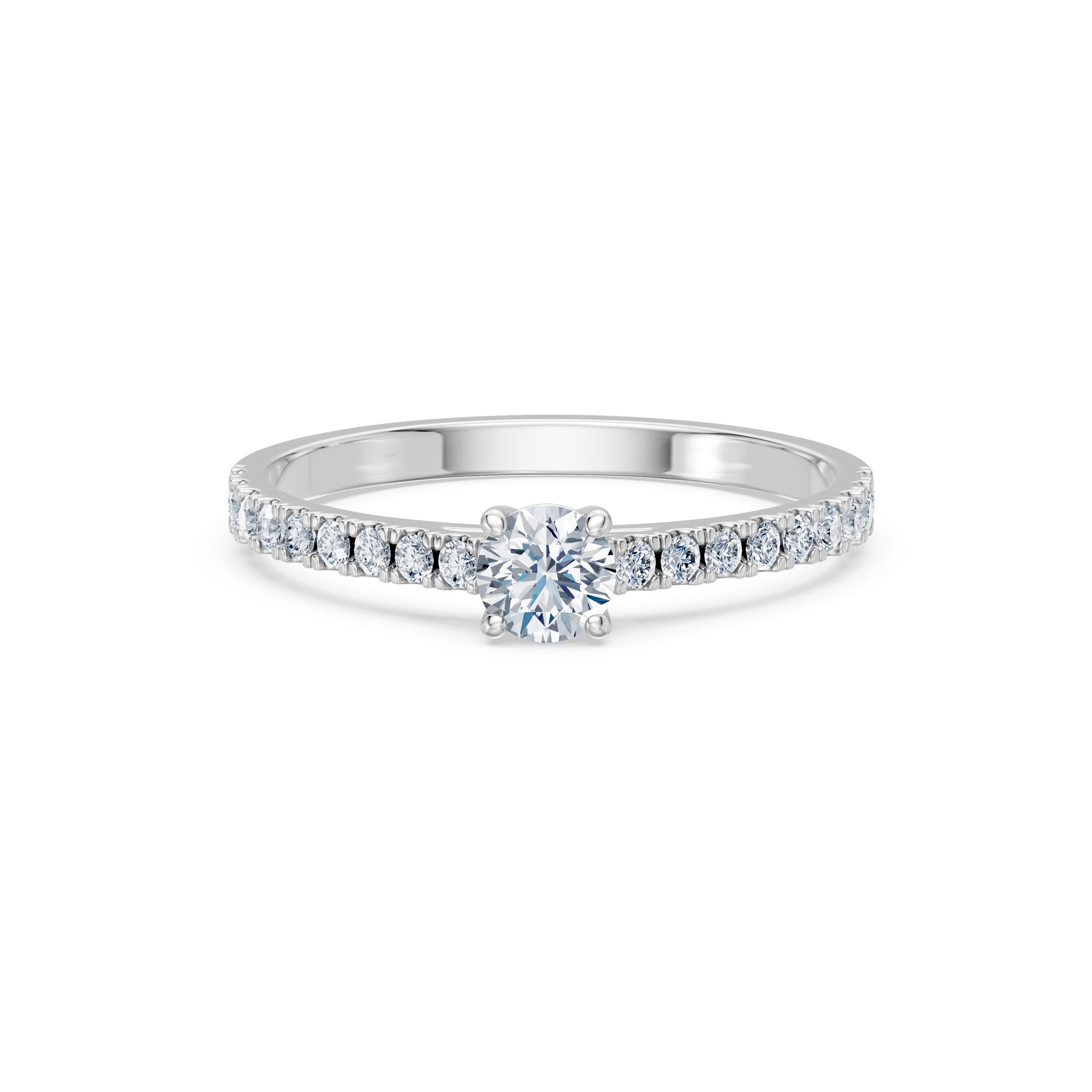 Solitaire Eternity Ring, 0.3 ct — 101-10191(0.30)RN