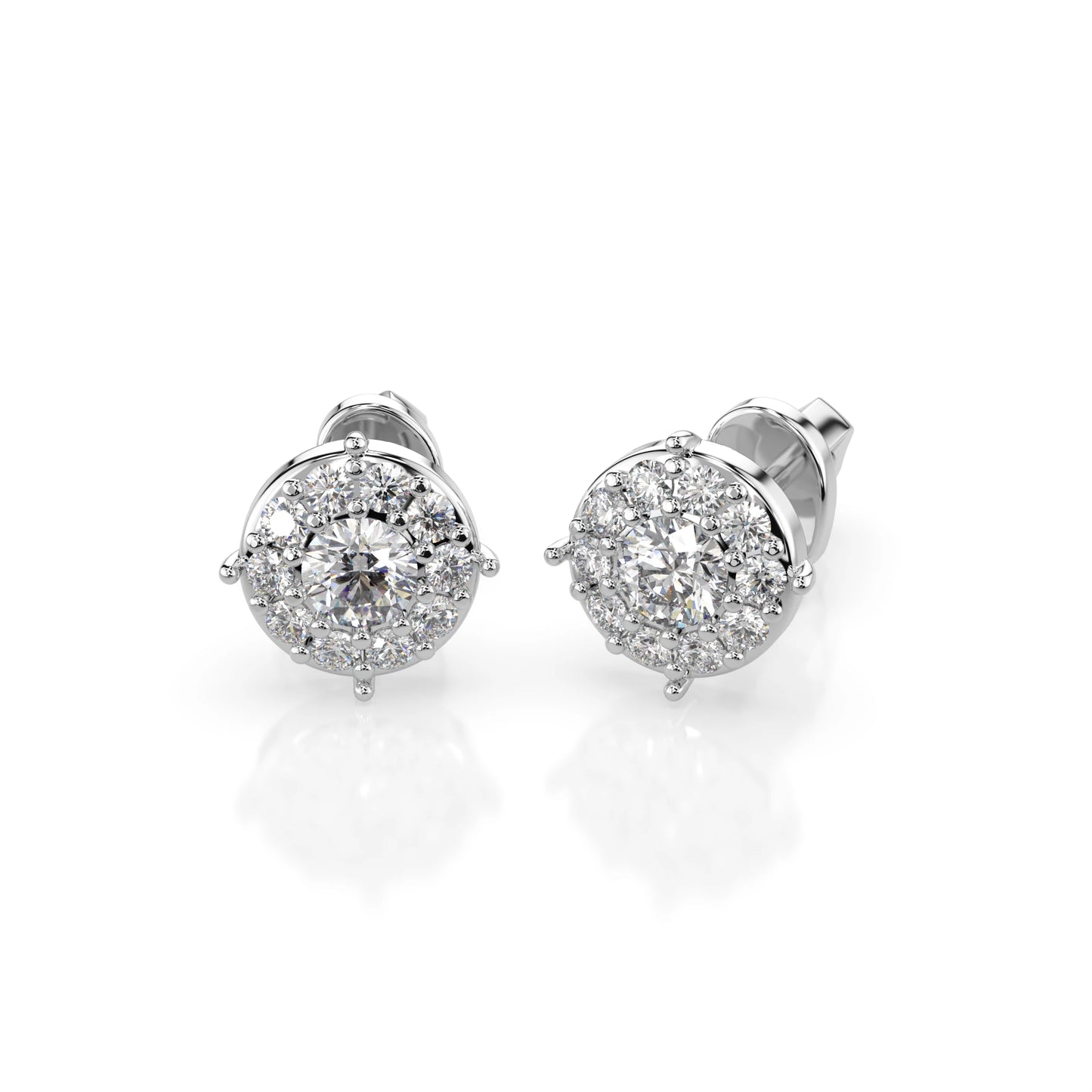 Solitaire Eternity Earring (Round), 0.3 ct — 102-10017(3.4)