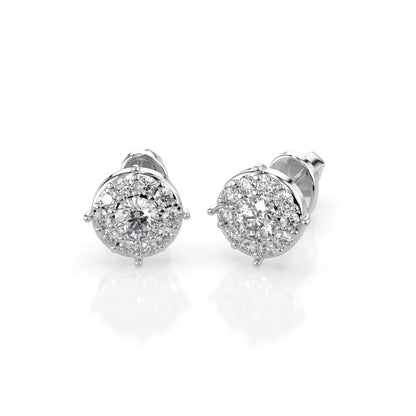 Solitaire Eternity Earring (Round), 0.3 ct — 102-10017(3.4)