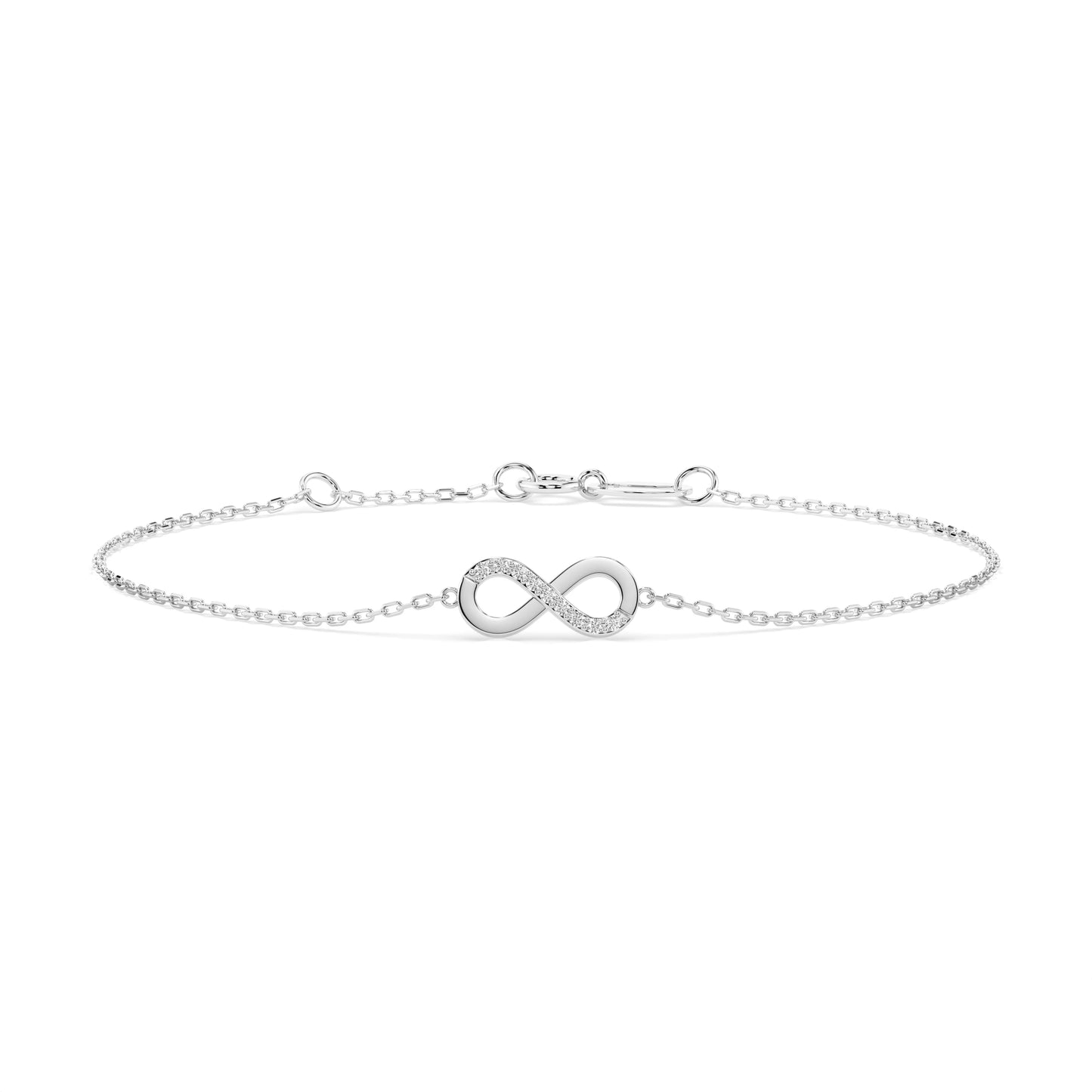 Minimalism Bracelet (Round), 0.05 ct — 105-10009