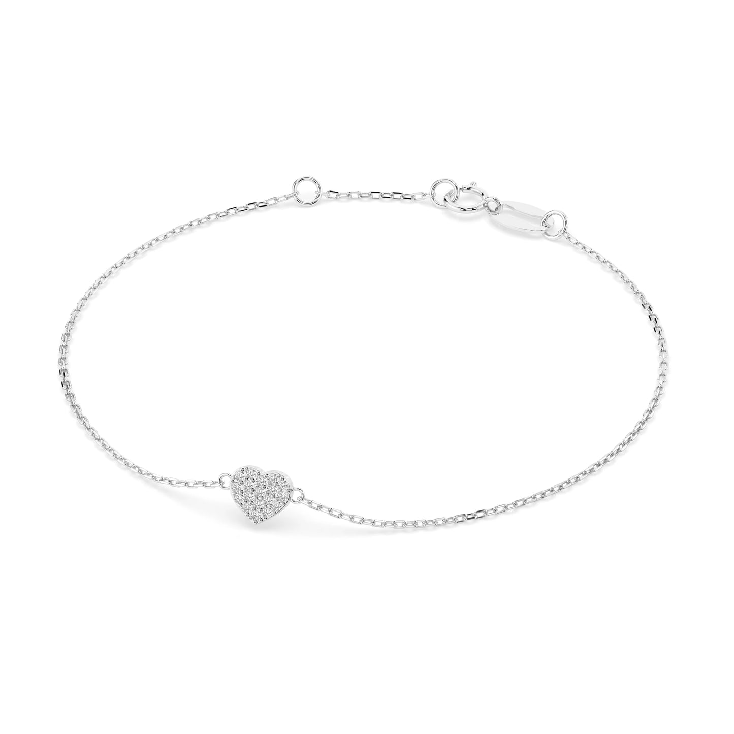 Minimalism Bracelet (Round), 0.09 ct — 105-10012
