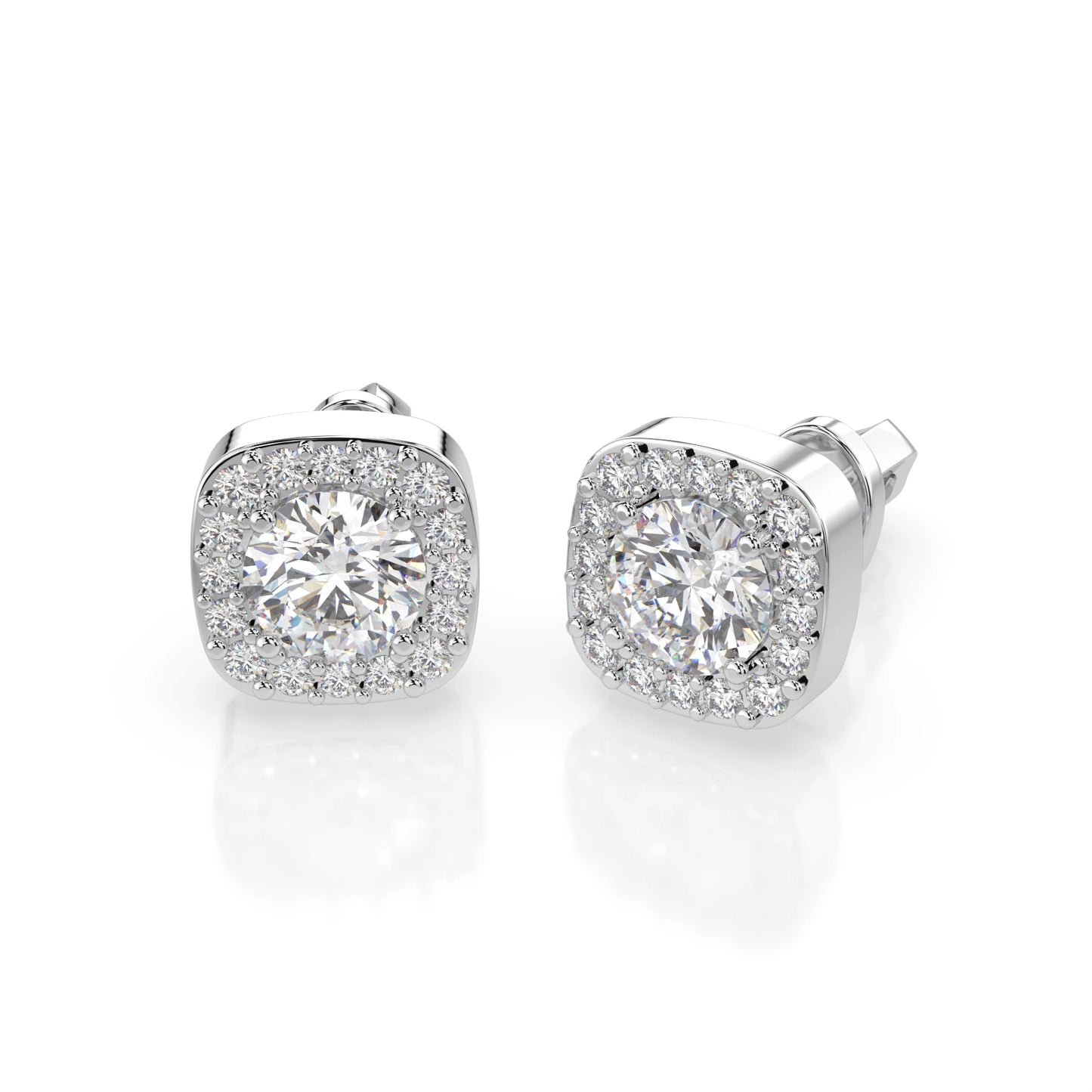 Solitaire Eternity Earring (Round), 0.8 ct — 102-10152(4.7)
