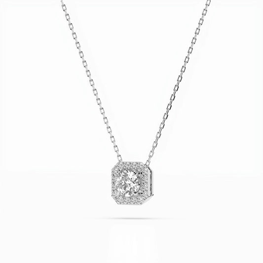 Solitaire Eternity Necklace (Round), 0.2 ct — 104-10042(3.7)