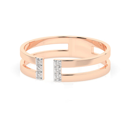 Minimalism Ring (Round), 0.06 ct — 101-10163