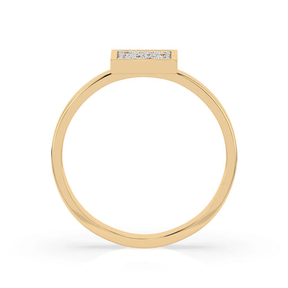 Illusion Ring (Round), 0.07 ct — 101-10059