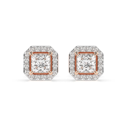 Solitaire Eternity Earring (Princess), 0.34 ct — 102-10115(3.0)PR