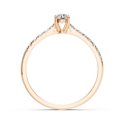 Solitaire Eternity Ring (Round), 0.3 ct — 101-10094(4.2)