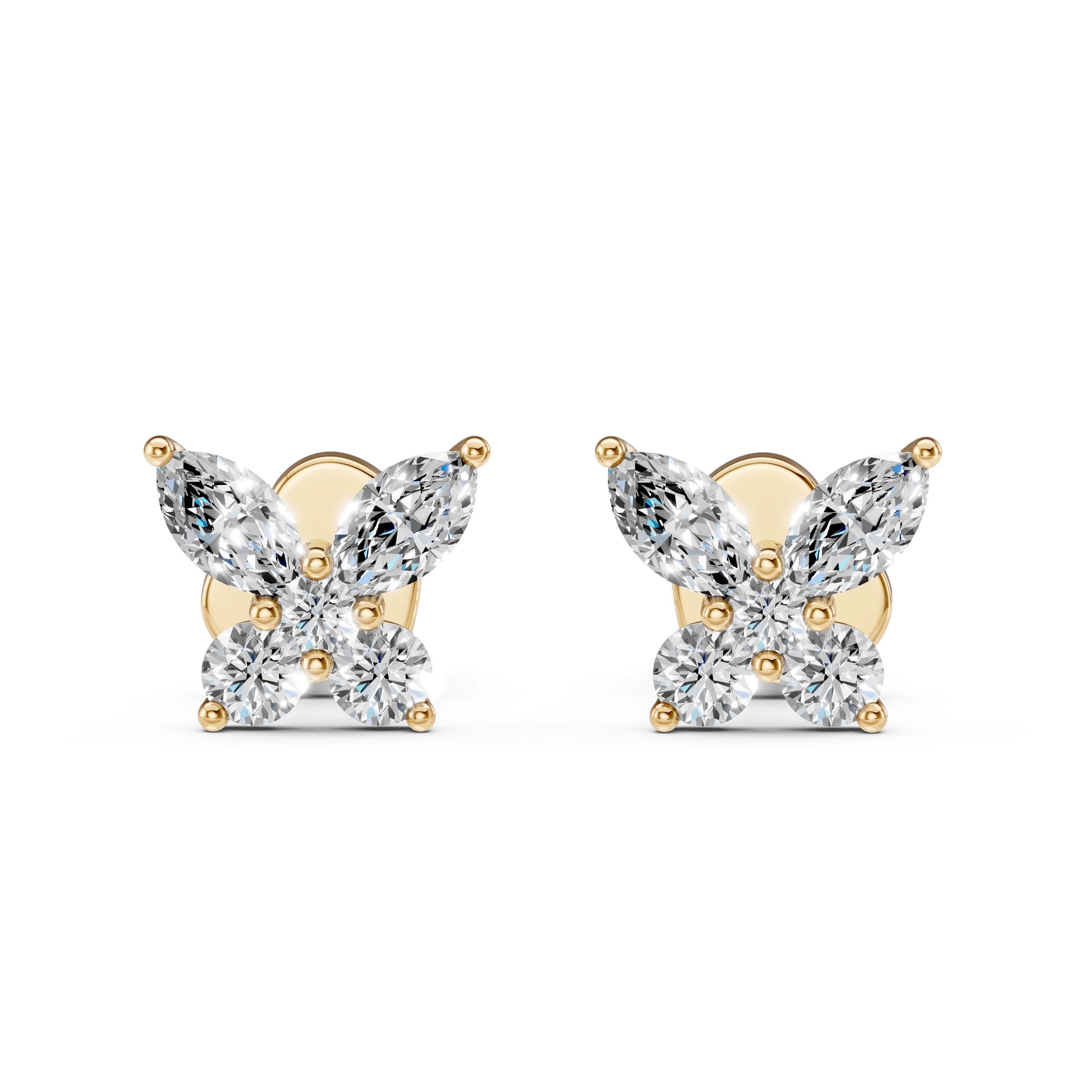 Illusion Earring (Marquise), 0.4 ct — 102-10192