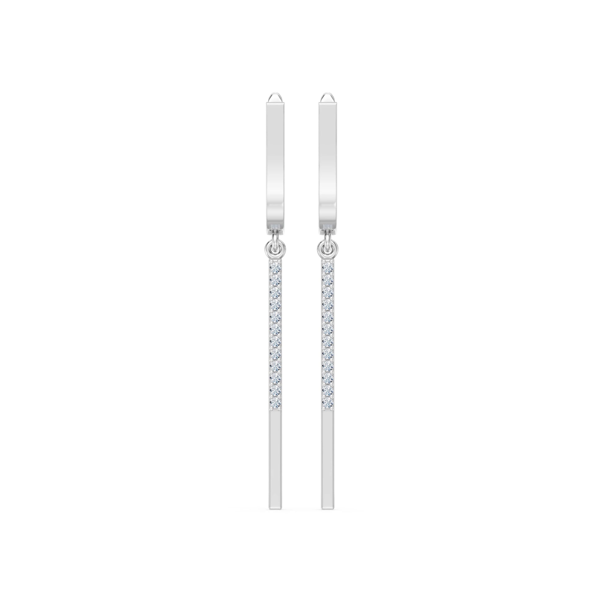 Minimalism Earring, 0.14 ct — 102-10129/6