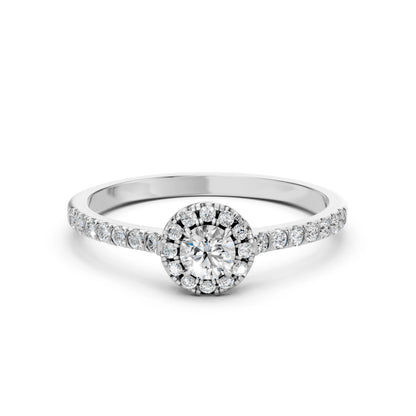 Solitaire Eternity Ring (Round), 0.25 ct — 101-10095(4.0)