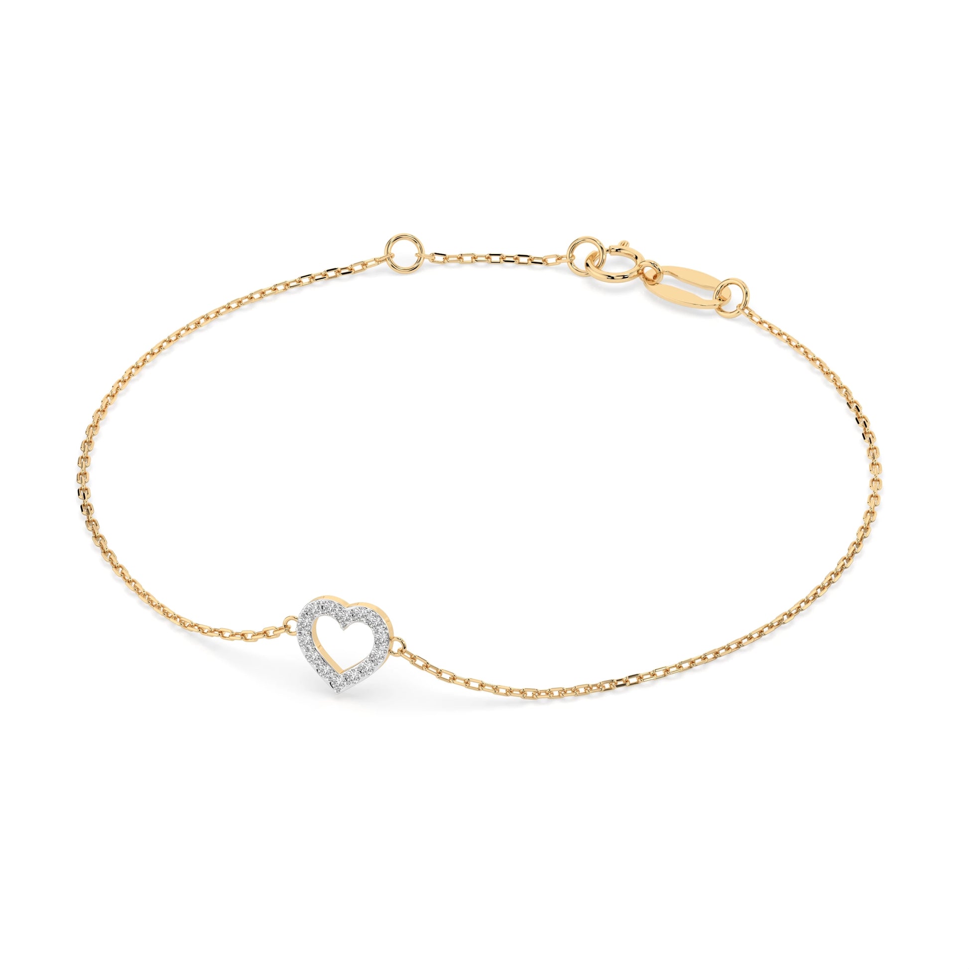 Minimalism Bracelet (Round), 0.07 ct — 105-10005