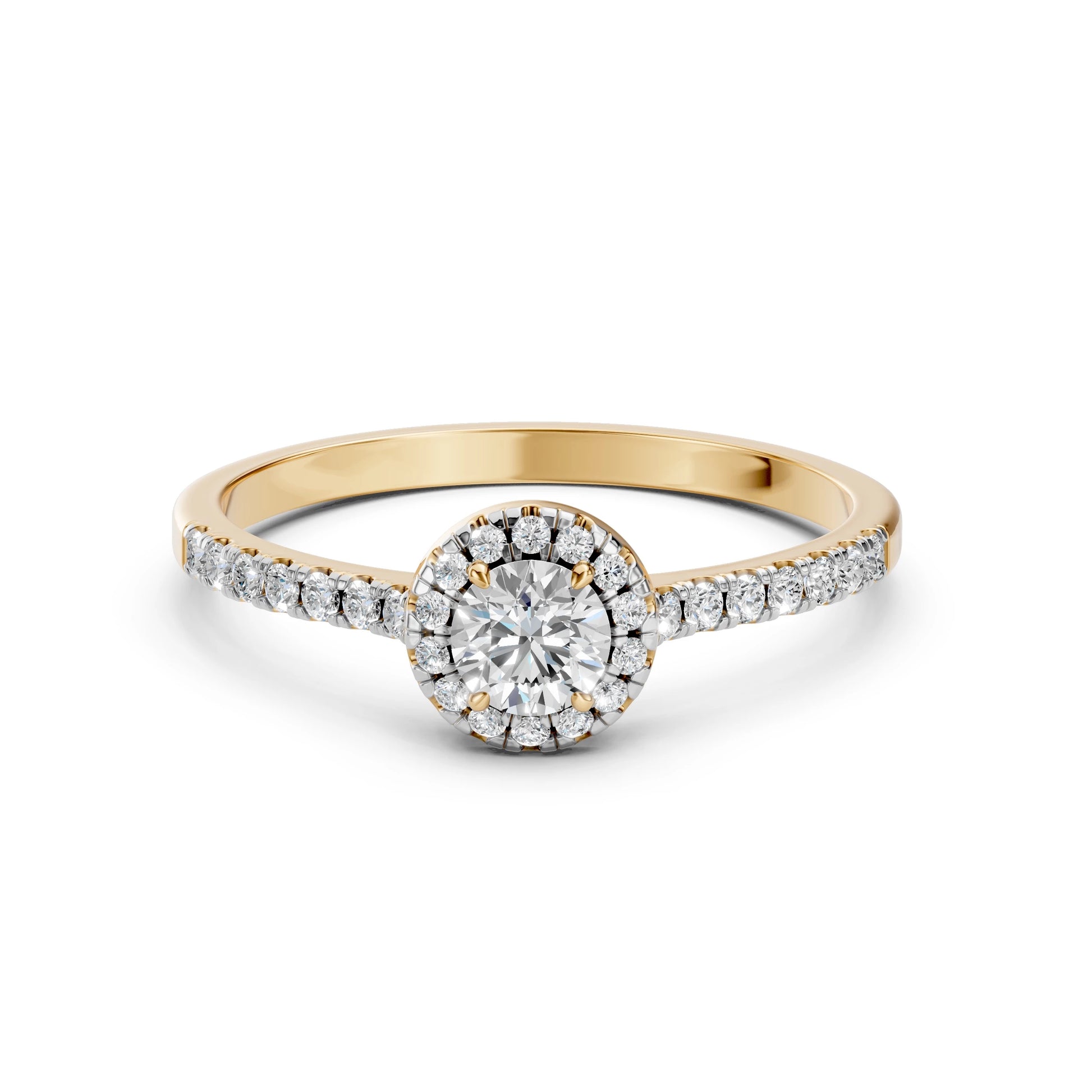 Solitaire Eternity Ring (Round), 0.35 ct — 101-10095(4.5)