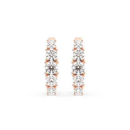 Eternity Earring (Round), 0.3 ct — 102-10128