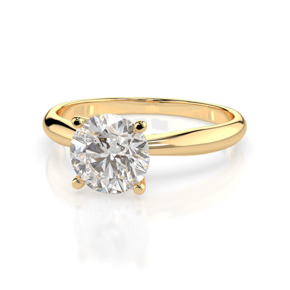 Solitaire Ring (Round), 0.7 ct — 101-10021(5.7)