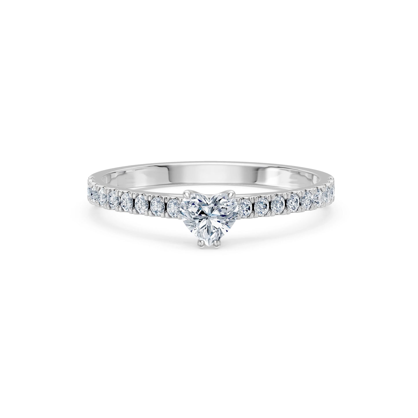Solitaire Eternity Ring, 0.3 ct — 101-10191(0.30)HRT