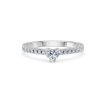 Solitaire Eternity Ring, 0.3 ct — 101-10191(0.30)HRT