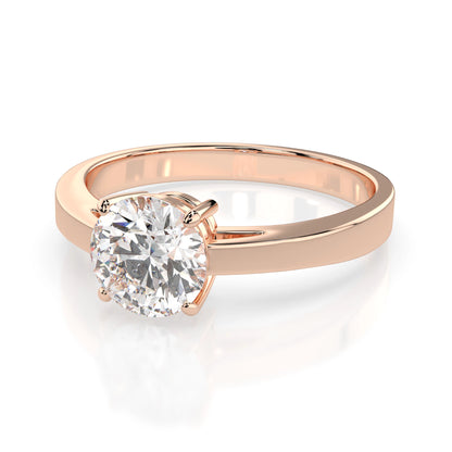 Solitaire Ring (Round), 1.0 ct — 101-10012/1(6.5)