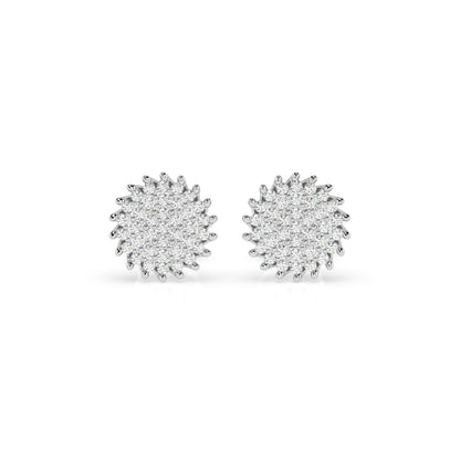 Illusion Earring (Round), 0.3 ct — 102-10171