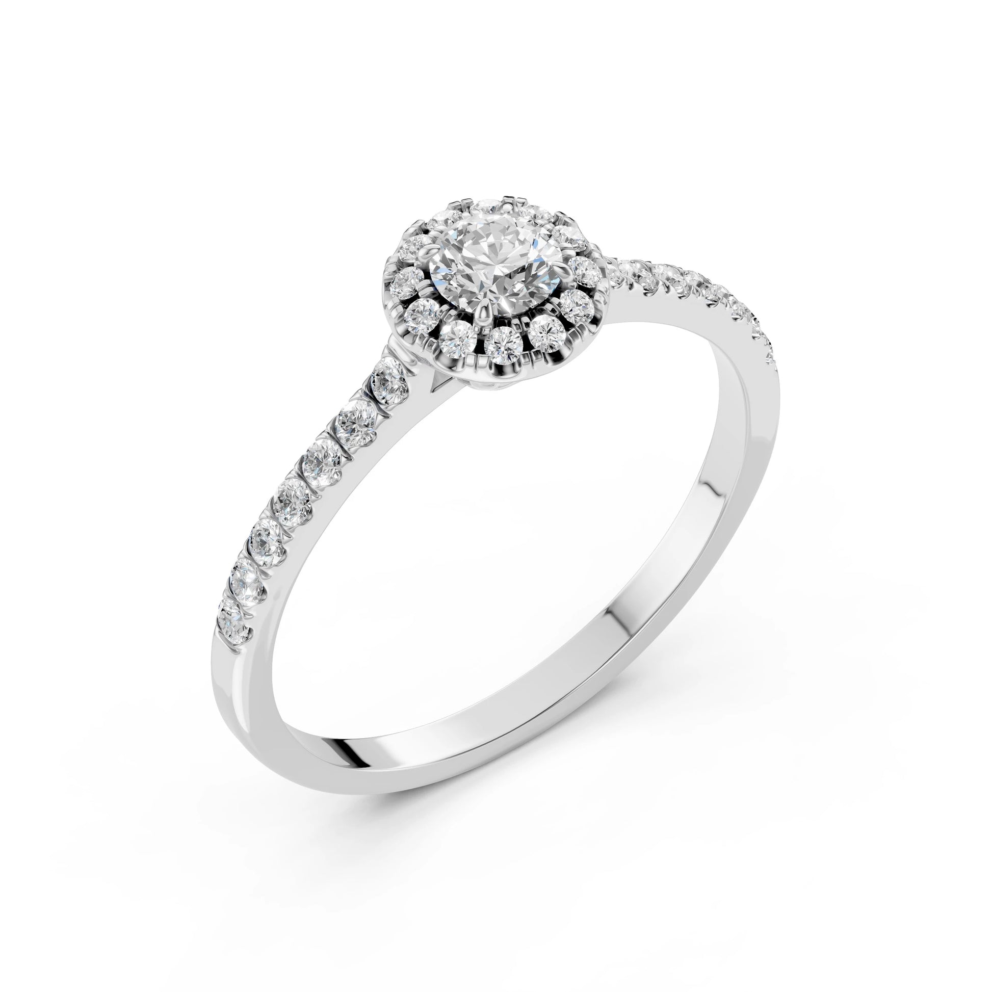 Solitaire Eternity Ring (Round), 0.25 ct — 101-10095(4.0)