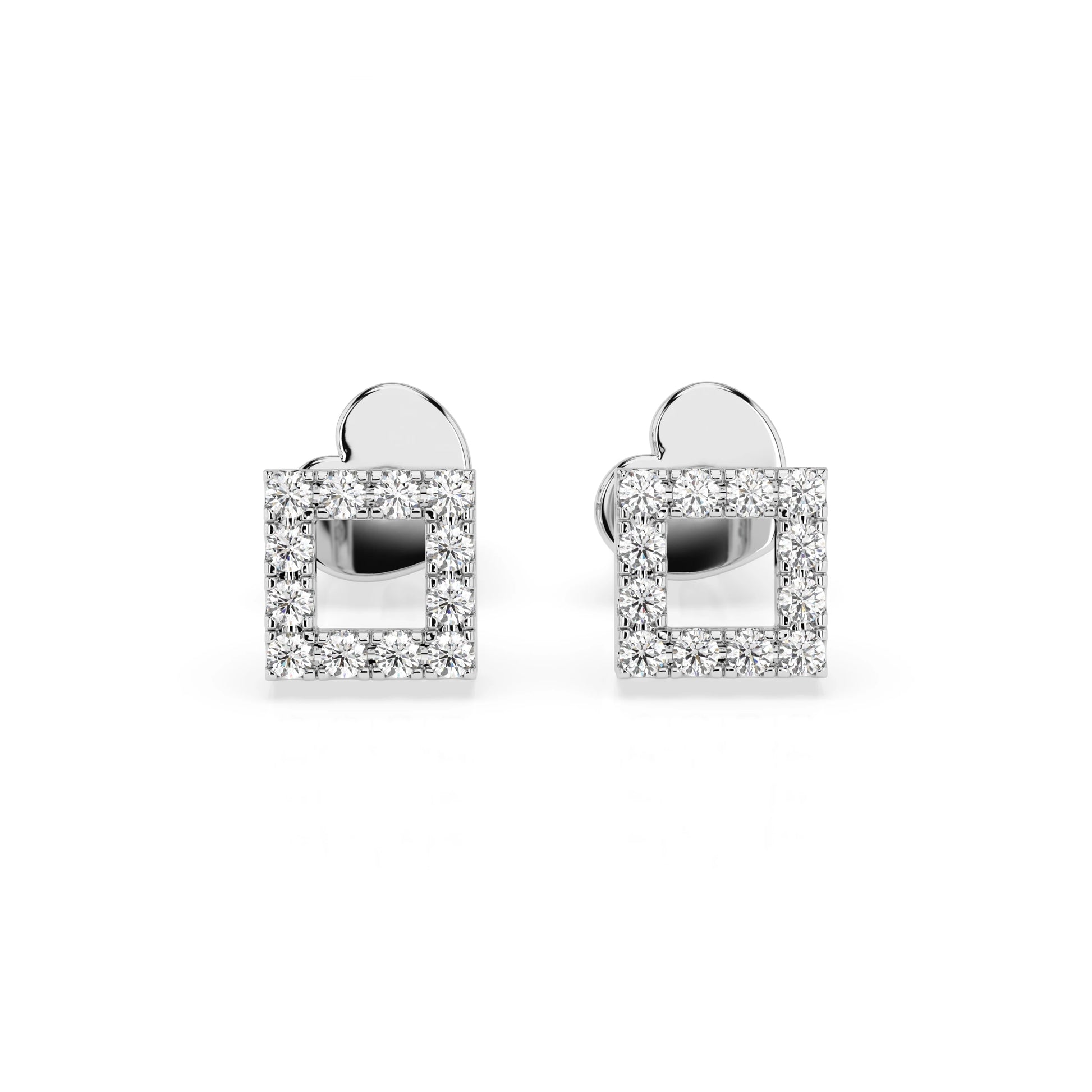 Minimalism Earring (Round), 0.14 ct — 102-10053
