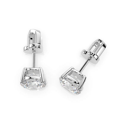 Solitaire Butterfly Earring (Round), 1.4 ct — 102-10012/1(5.7)