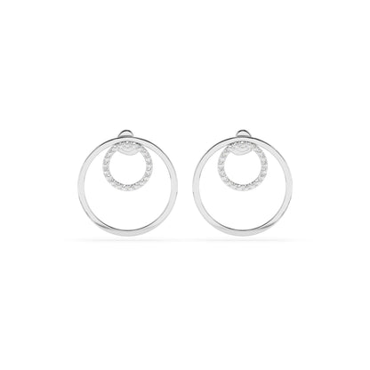Minimalism Earring (Round), 0.25 ct — 102-10165