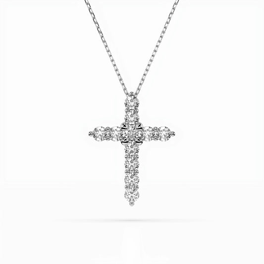 Minimalism Necklace (Round), 0.52 ct — 104-10039(2.3)