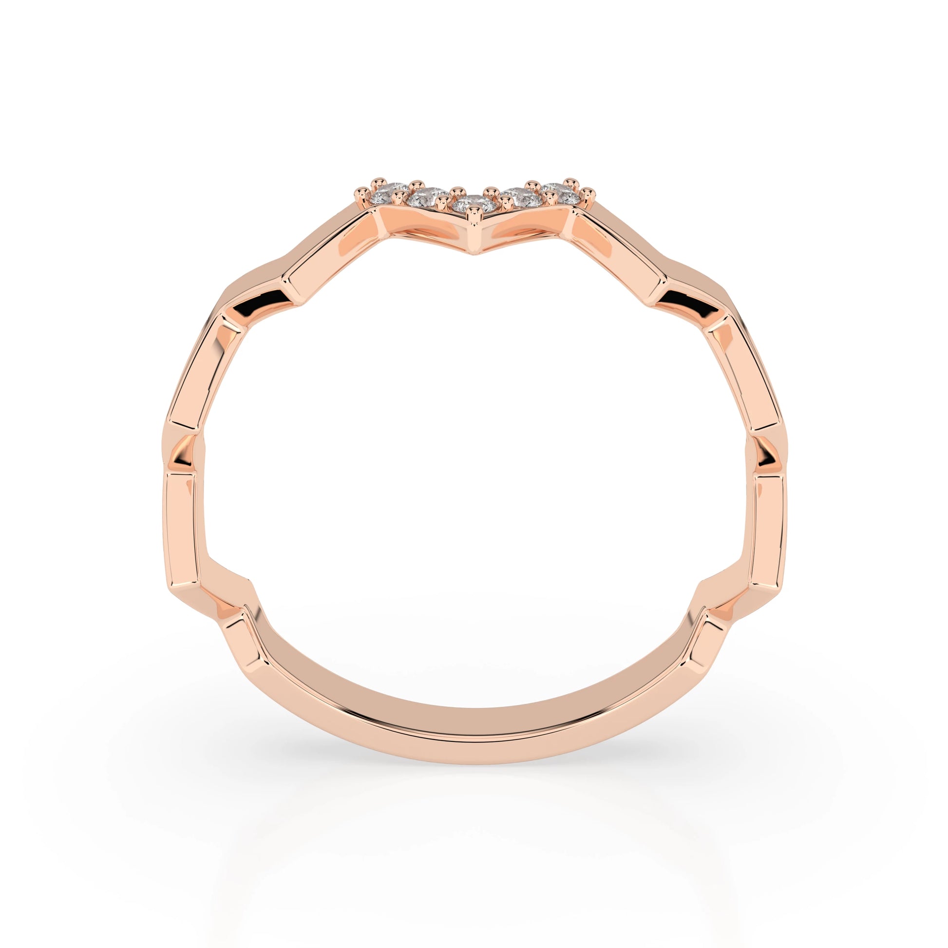 Minimalism Ring (Round), 0.05 ct — 101-10162/1