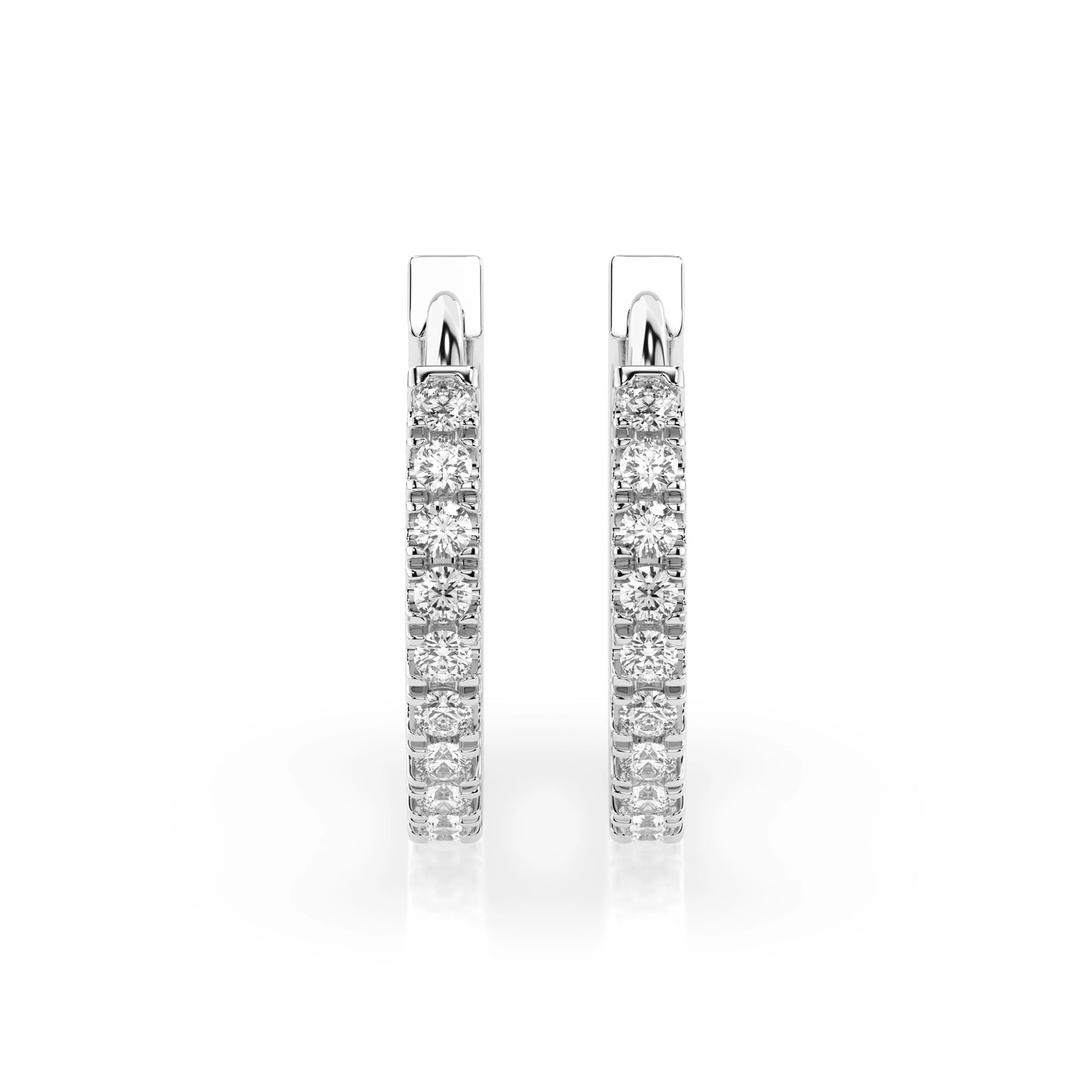 Eternity Earring (Round), 0.22 ct — 102-10109(1.3)