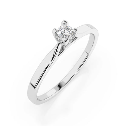 Solitaire Ring (Round), 0.06 ct — 101-10034(2.5)