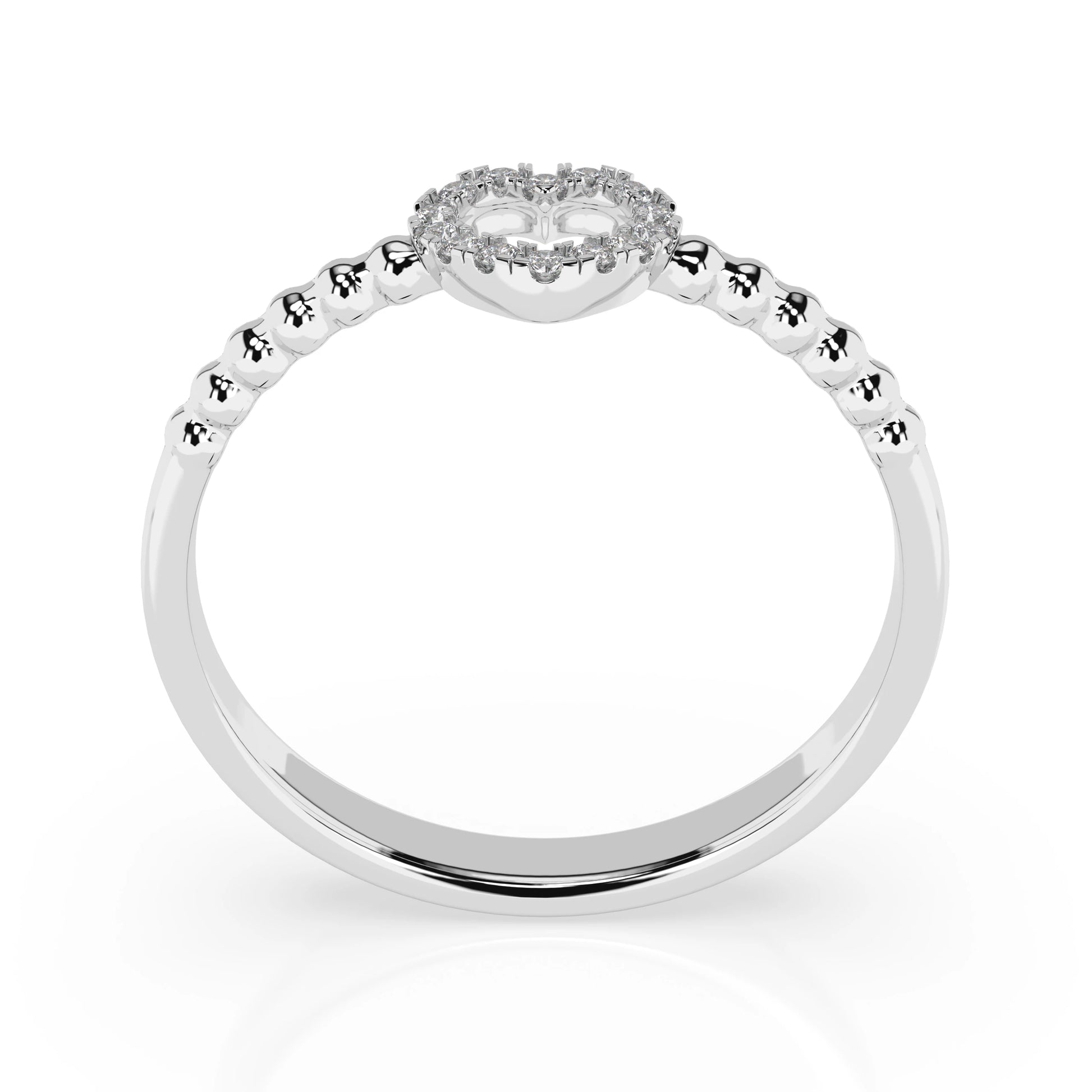 Minimalism Ring (Round), 0.07 ct — 101-10028
