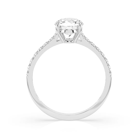 Solitaire Eternity Ring (Round), 0.7 ct — 101-10094(5.7)