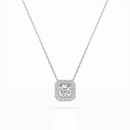 Solitaire Eternity Necklace (Round), 0.2 ct — 104-10042(3.7)