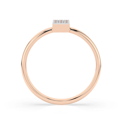 Illusion Ring (Round), 0.05 ct — 101-10063