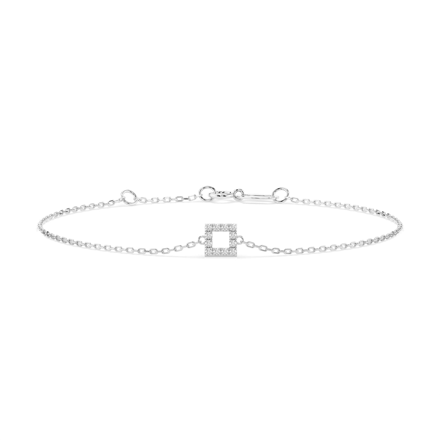 Minimalism Bracelet (Round), 0.06 ct — 105-10016