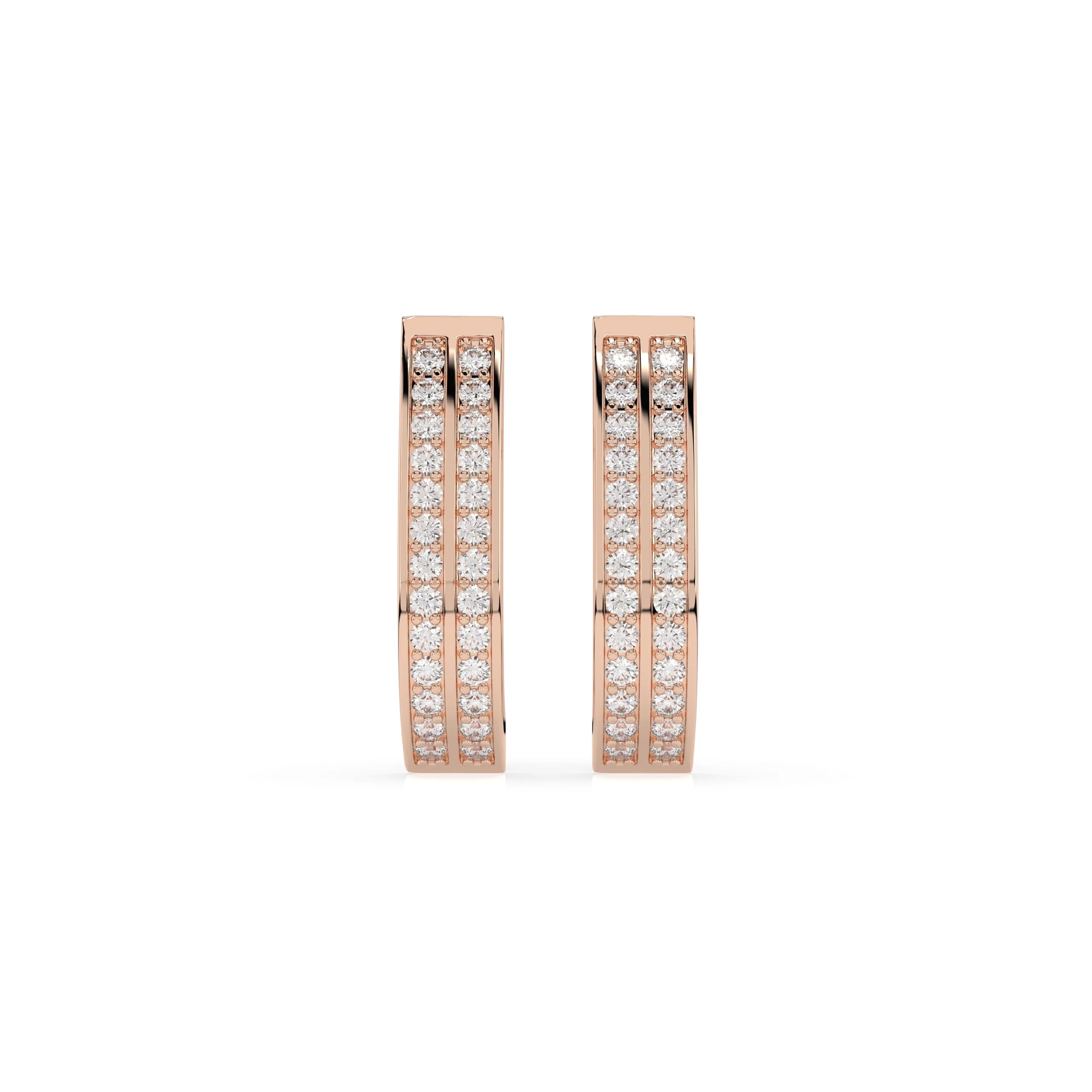 Eternity Earring (Round), 0.42 ct — 102-10045/2