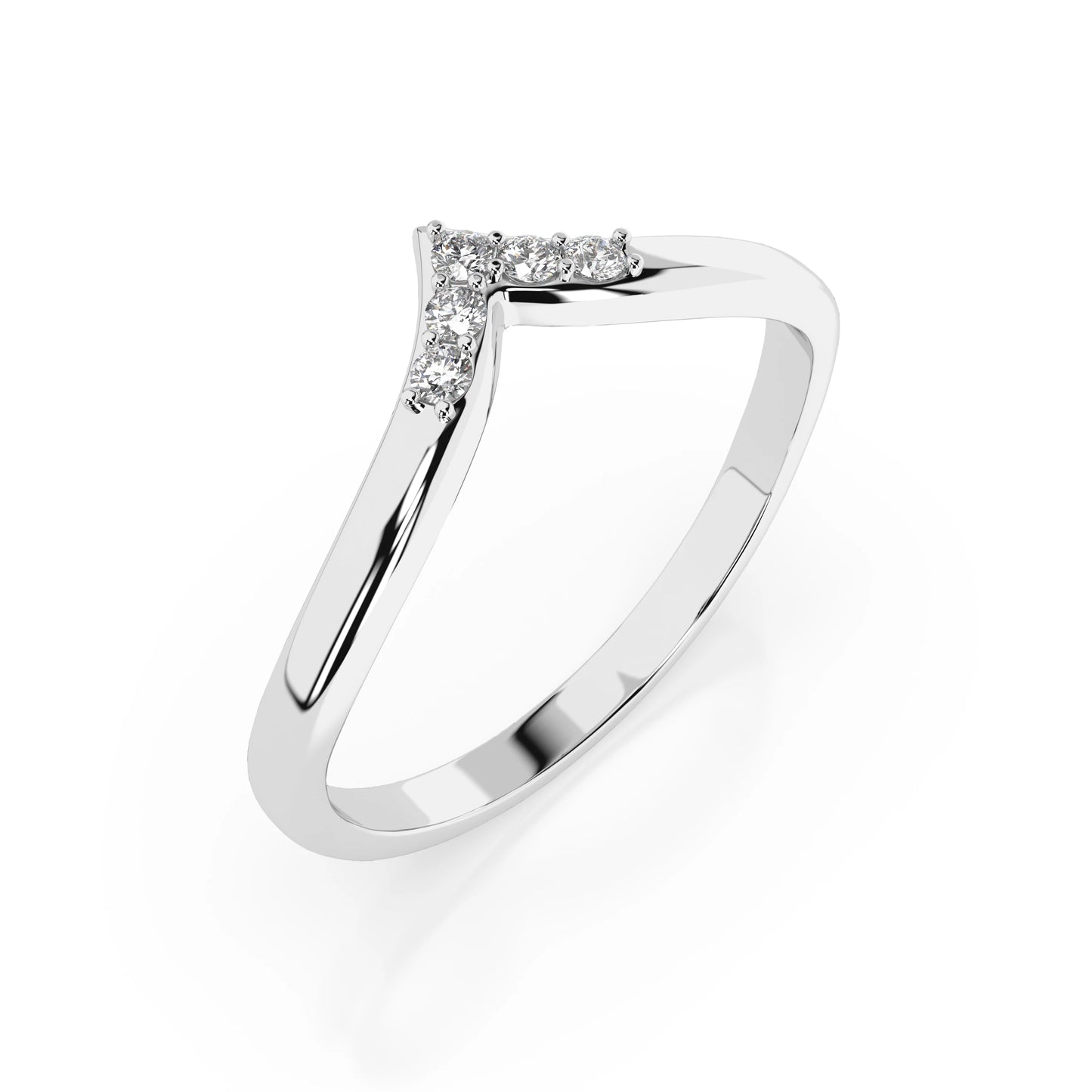 Minimalism Ring (Round), 0.05 ct — 101-10161/2