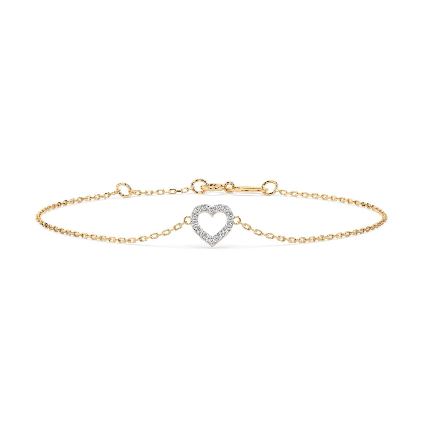 Minimalism Bracelet (Round), 0.07 ct — 105-10005