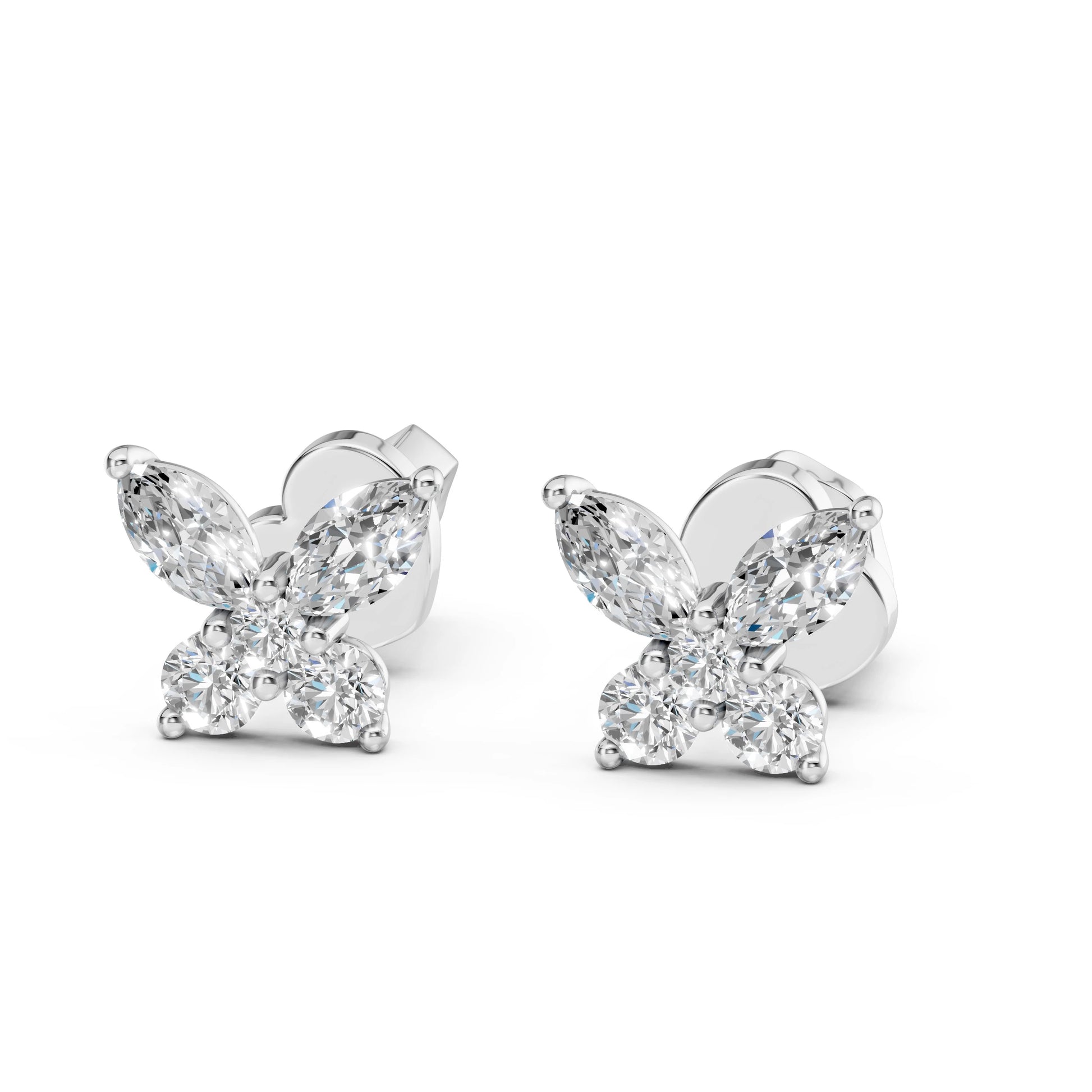 Illusion Earring (Marquise), 0.4 ct — 102-10192