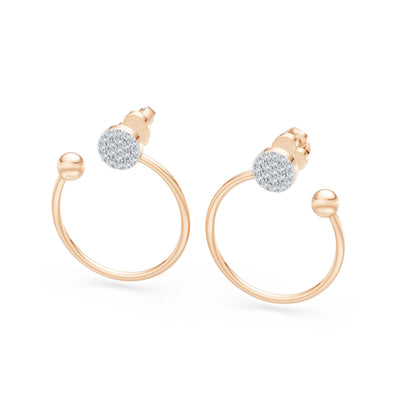 Minimalism Earring, 0.23 ct — 102-10081