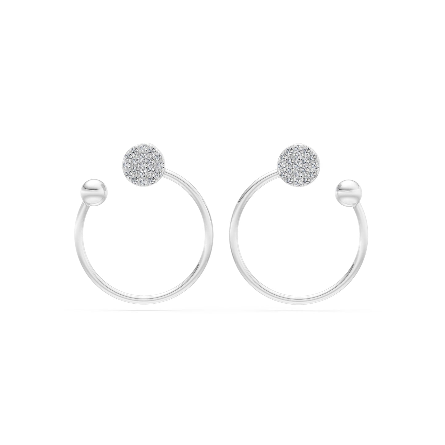 Minimalism Earring, 0.23 ct — 102-10081
