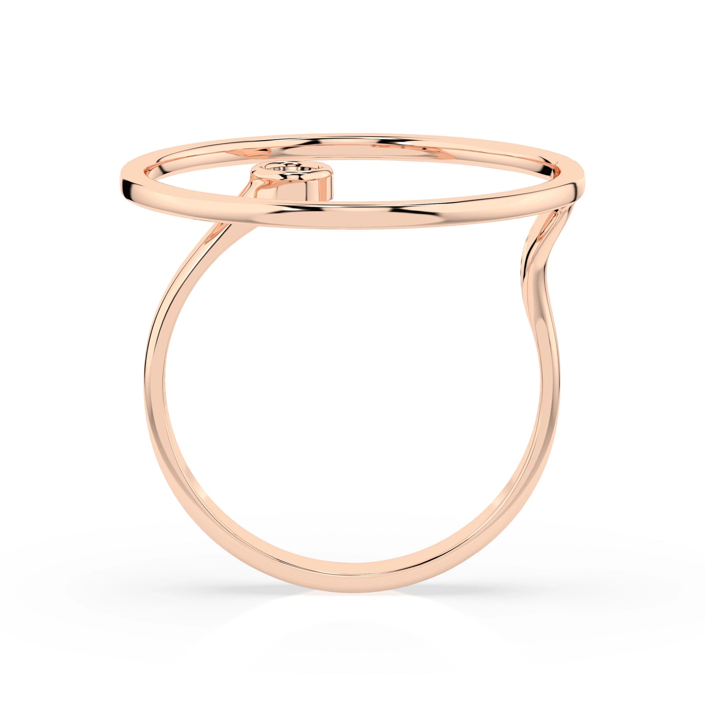 Minimalism Ring (Round), 0.03 ct — 101-10077