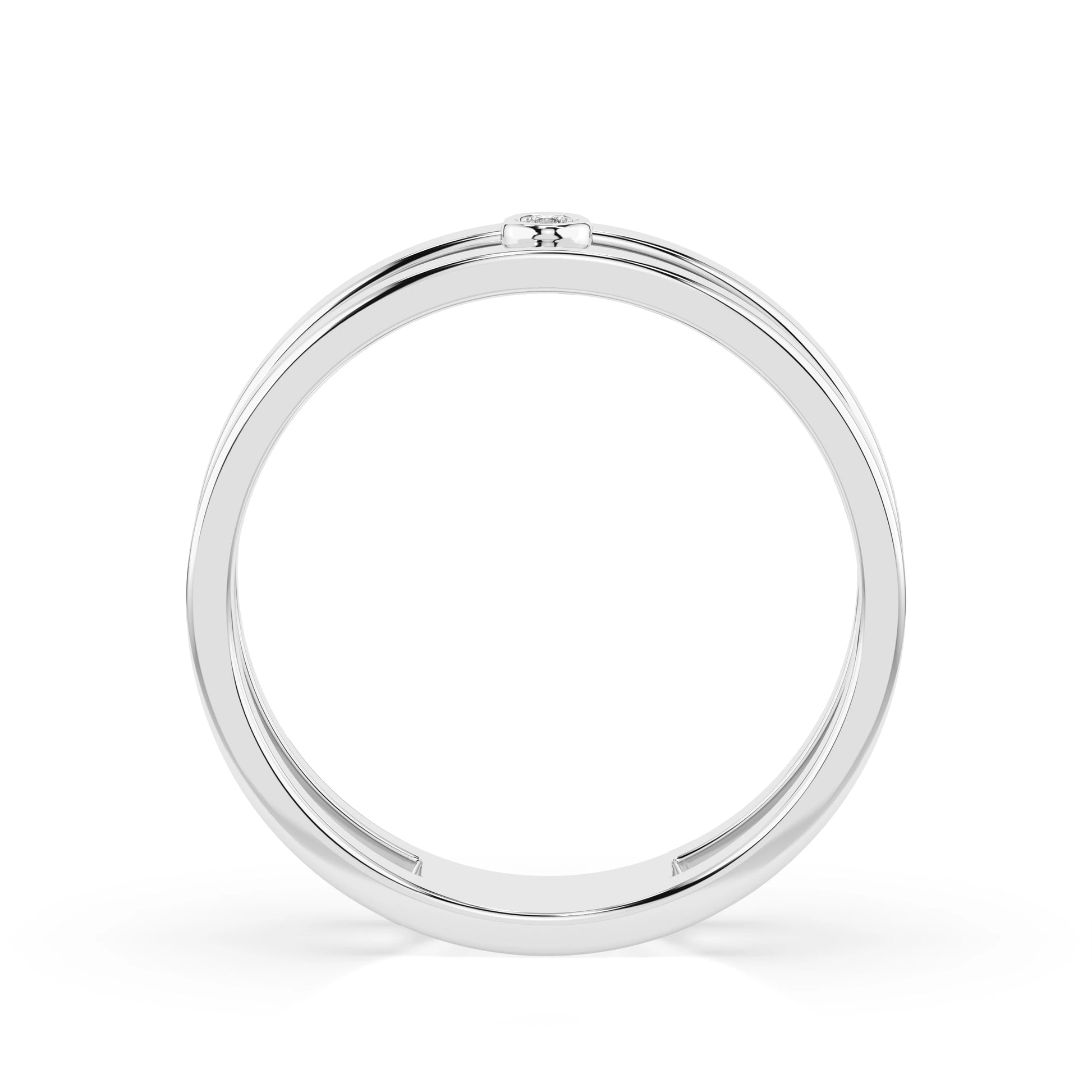 Minimalism Ring (Round), 0.02 ct — 101-10064
